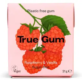 True Gum Sugar Free Raspberry & Vanilla - 21 gm