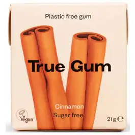 True Gum Sugar Free Cinnamon - 21 gm