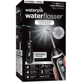 Waterpik Water Flosser Cordless Advanced Jet Black
