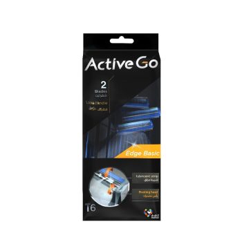 Active Go Men Razor Long Handles 2 Blades 6 pcs