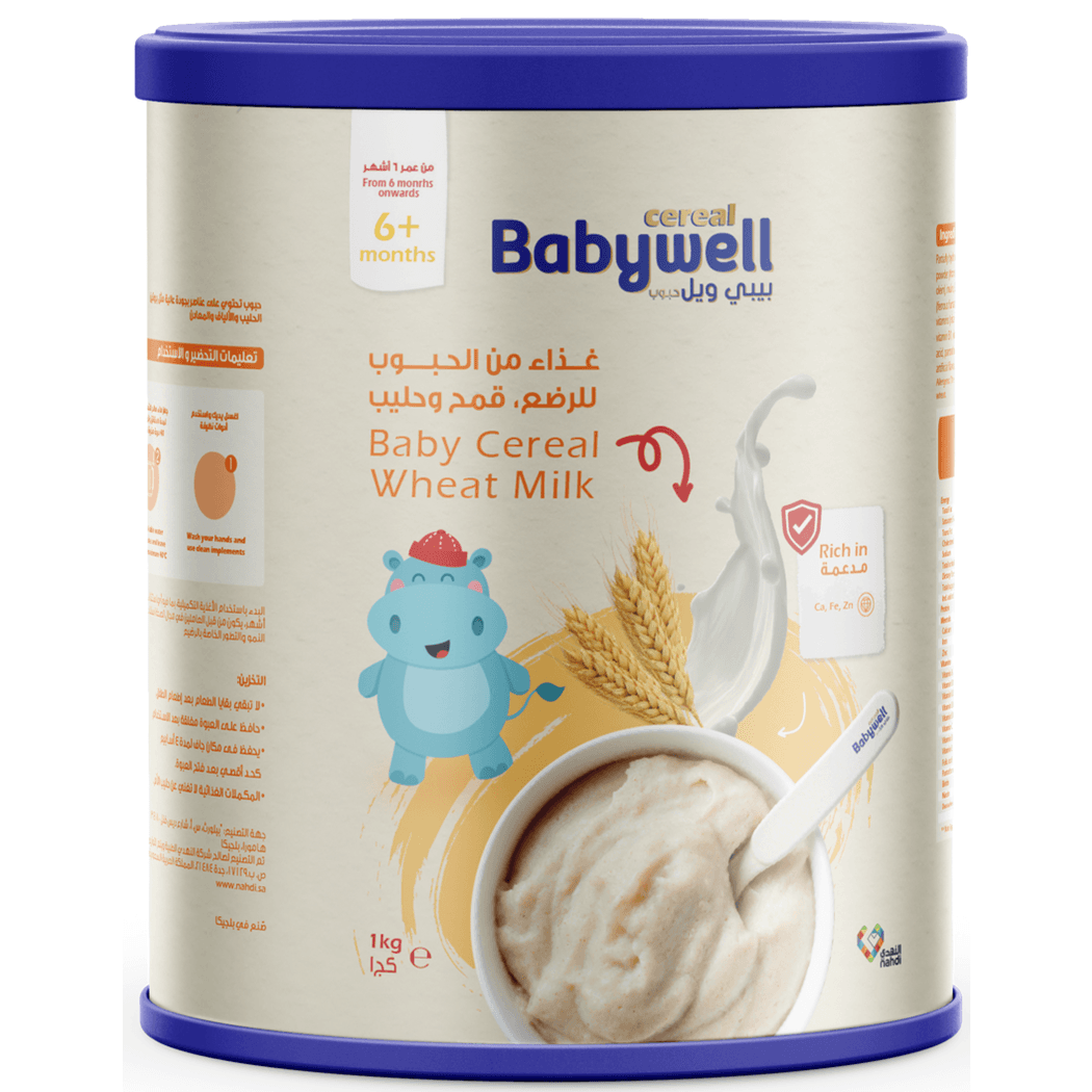 Babywell Baby Cereal Wheat And Milk 1000g Babywell Baby Cereal Wheat And Milk 1000g