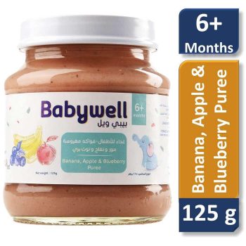 Babywell Baby Food Blueberry, Fruits 125G