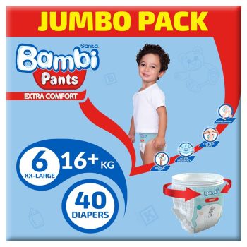 Bambi Pants Size (6) Jumbo Pack 40 Pant