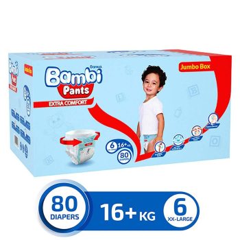 Bambi Pants Size (6) Mega Box 80 Pant