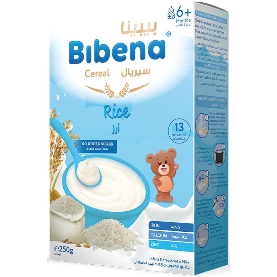 Bibena Milk Cereal Rice Sugarfree 250g Bibena Milk Cereal Rice Sugarfree 250g