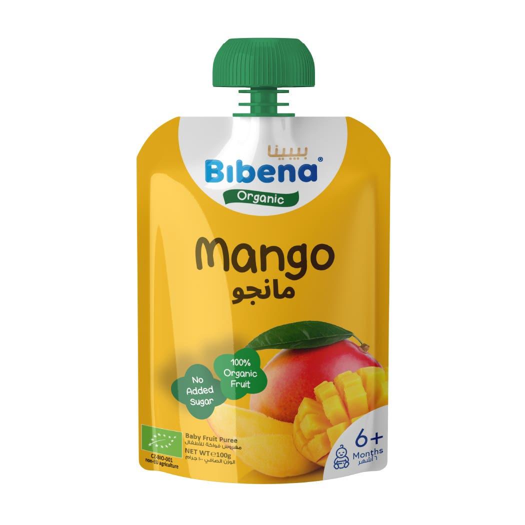 Bibena Organic Puree Mango 100g Bibena Organic Puree Mango 100g