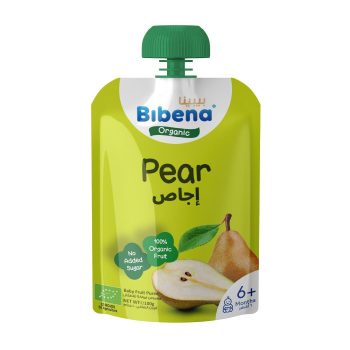 Bibena Organic Puree Pear 100g