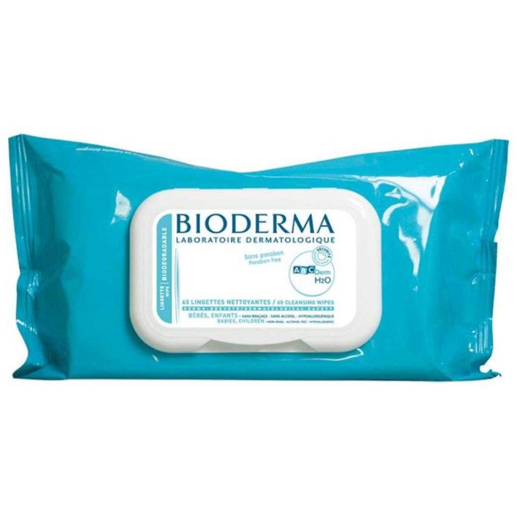 Bioderma ABC Derm Wipes Lingettes - 60 Pcs Bioderma ABC Derm Wipes Lingettes - 60 Pcs