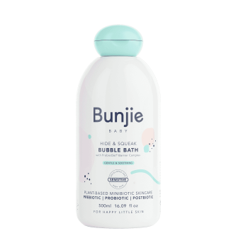 Bunjie 500ml Bubble Bath - Soft Skin & Calming Aromatherapy