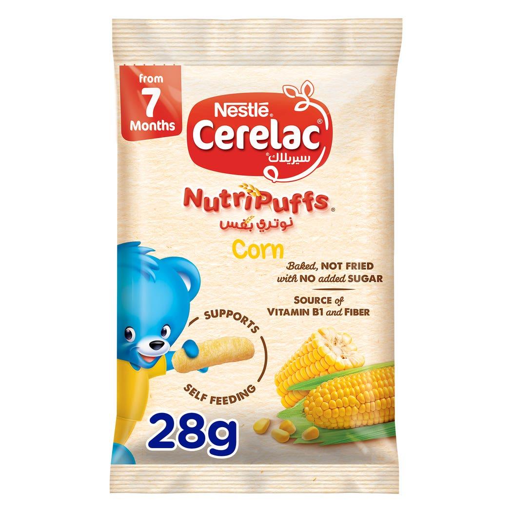 Cerelac Nutripuffs Corn 28g +7months Cerelac Nutripuffs Corn 28g +7months