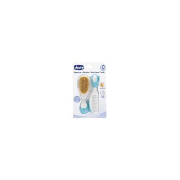 Chicco Brush And Comb Light Blue