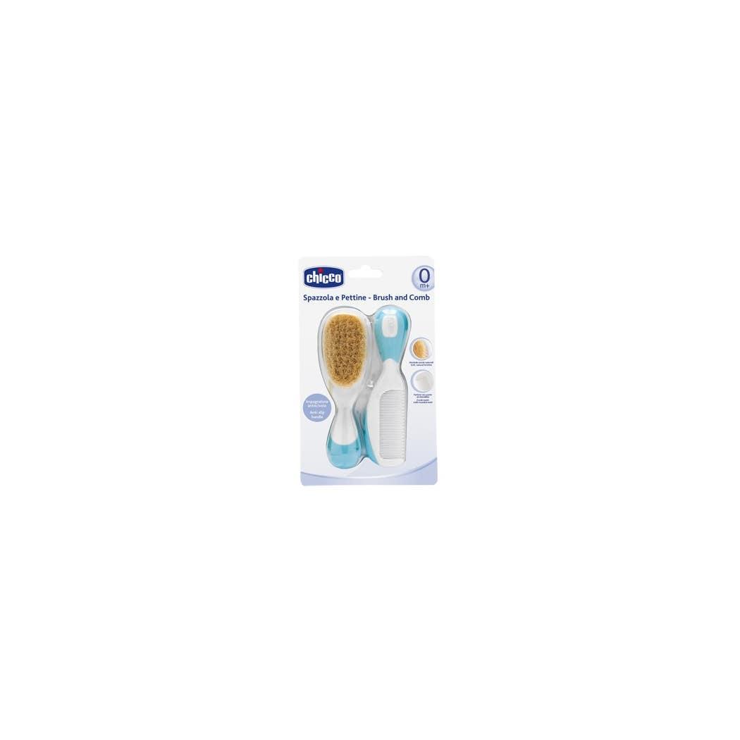 Chicco Brush And Comb Light Blue Chicco Brush And Comb Light Blue