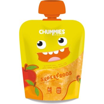 Chummies Organic Apple, Mango,Orang & Quinoa 90g +6 Months