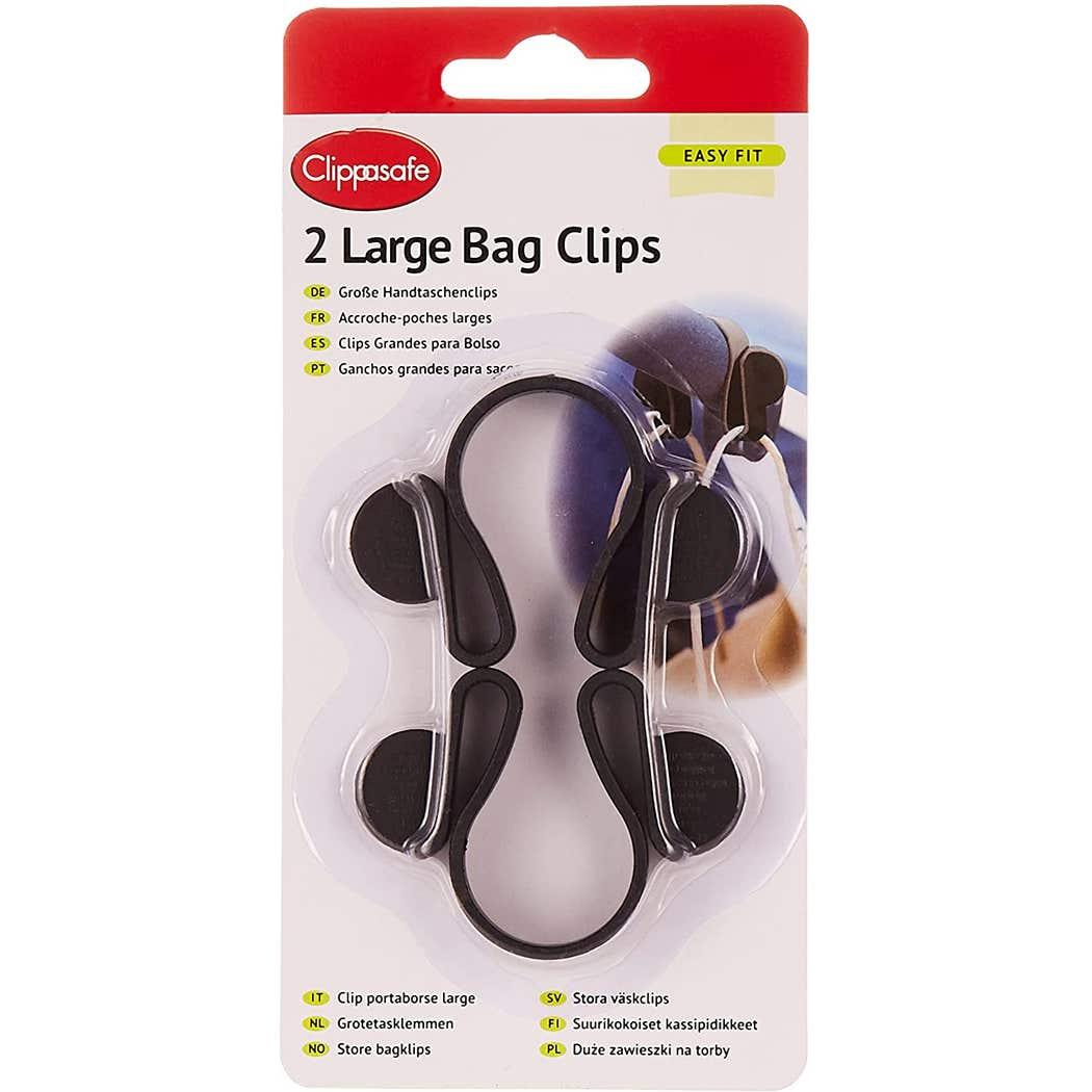 Clippasafe Bag Clips - Large Size (2 Pack) Clippasafe Bag Clips - Large Size (2 Pack)