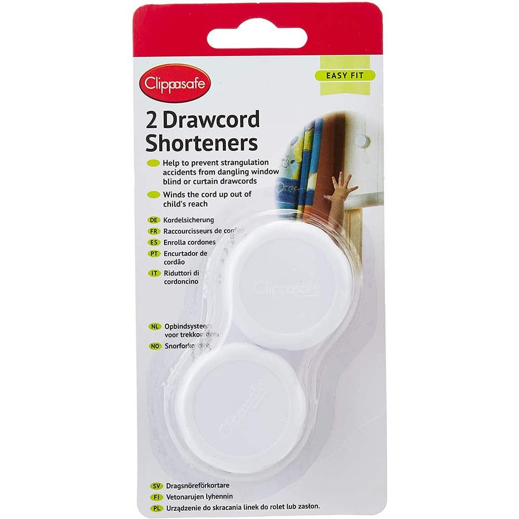 Clippasafe Draw Cord Shorteners - 2 Pcs-Pack Clippasafe Draw Cord Shorteners - 2 Pcs/Pack