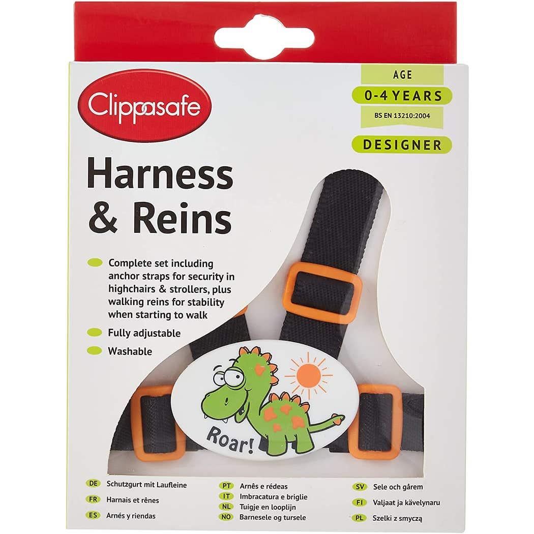 Clippasafe - Harness&Reins Dinosaur (With Anchor Straps) Clippasafe - Harness&Reins Dinosaur (With Anchor Straps)