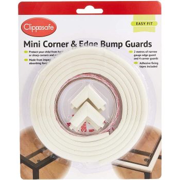 Clippasafe Mini Corner & Edge Bump Guards - Cream