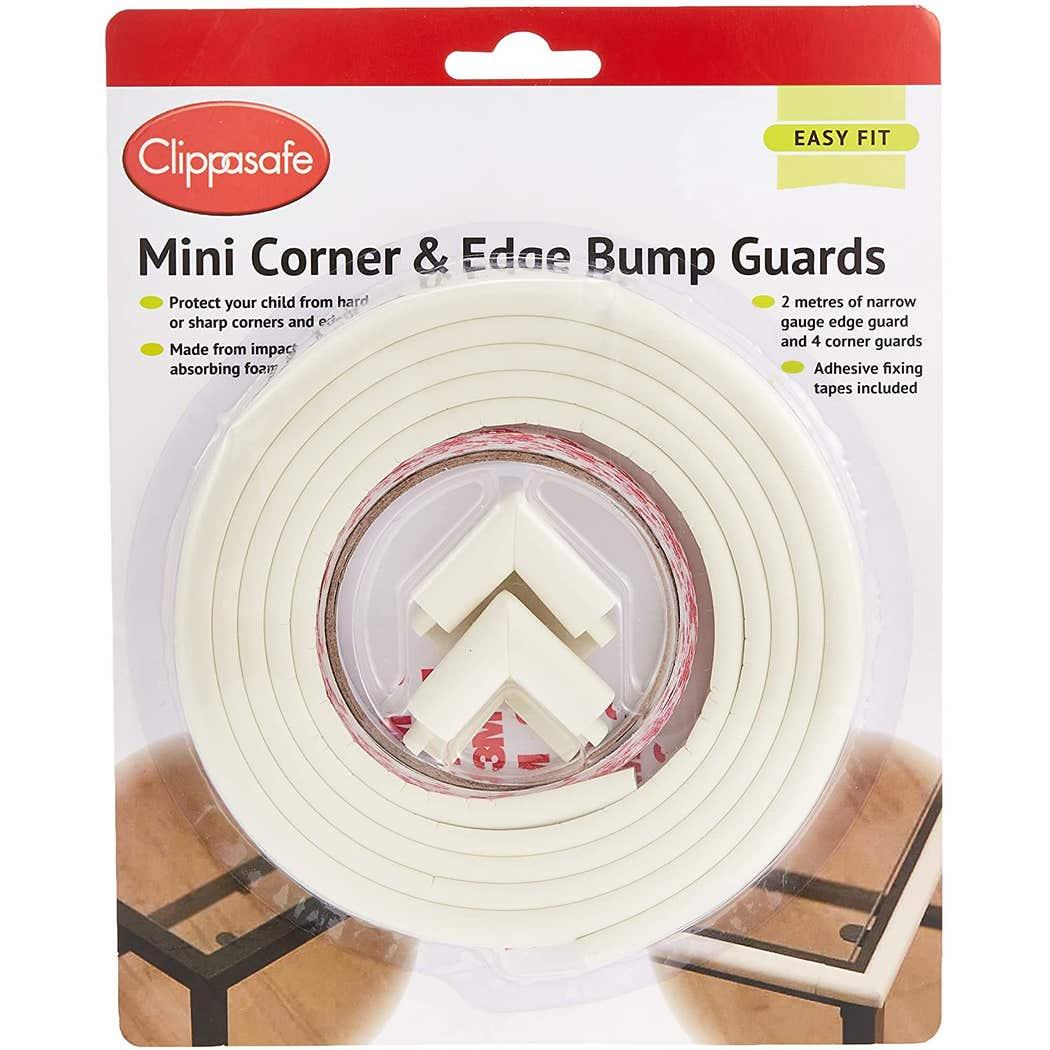 Clippasafe Mini Corner & Edge Bump Guards - Cream Clippasafe Mini Corner & Edge Bump Guards - Cream