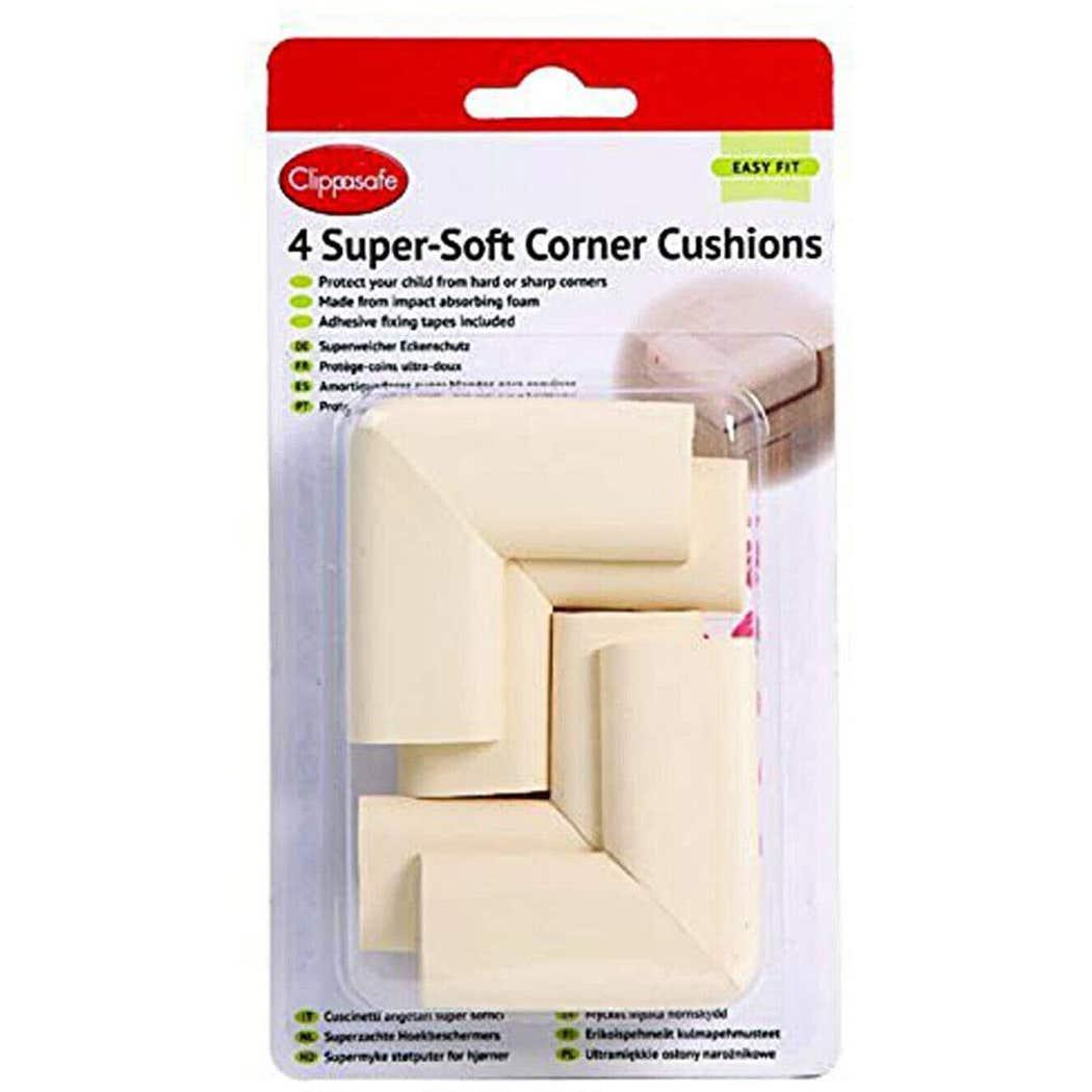 Clippasafe Super-Soft Corner Cushions (4 Pack) Clippasafe Super-Soft Corner Cushions (4 Pack)