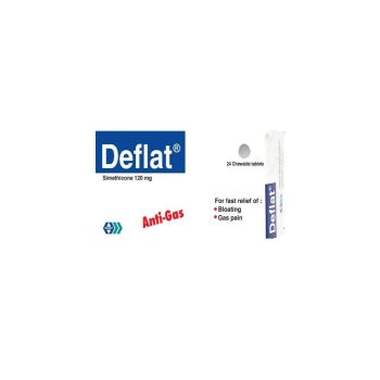 Deflat 120 Mg Chewable Tablet