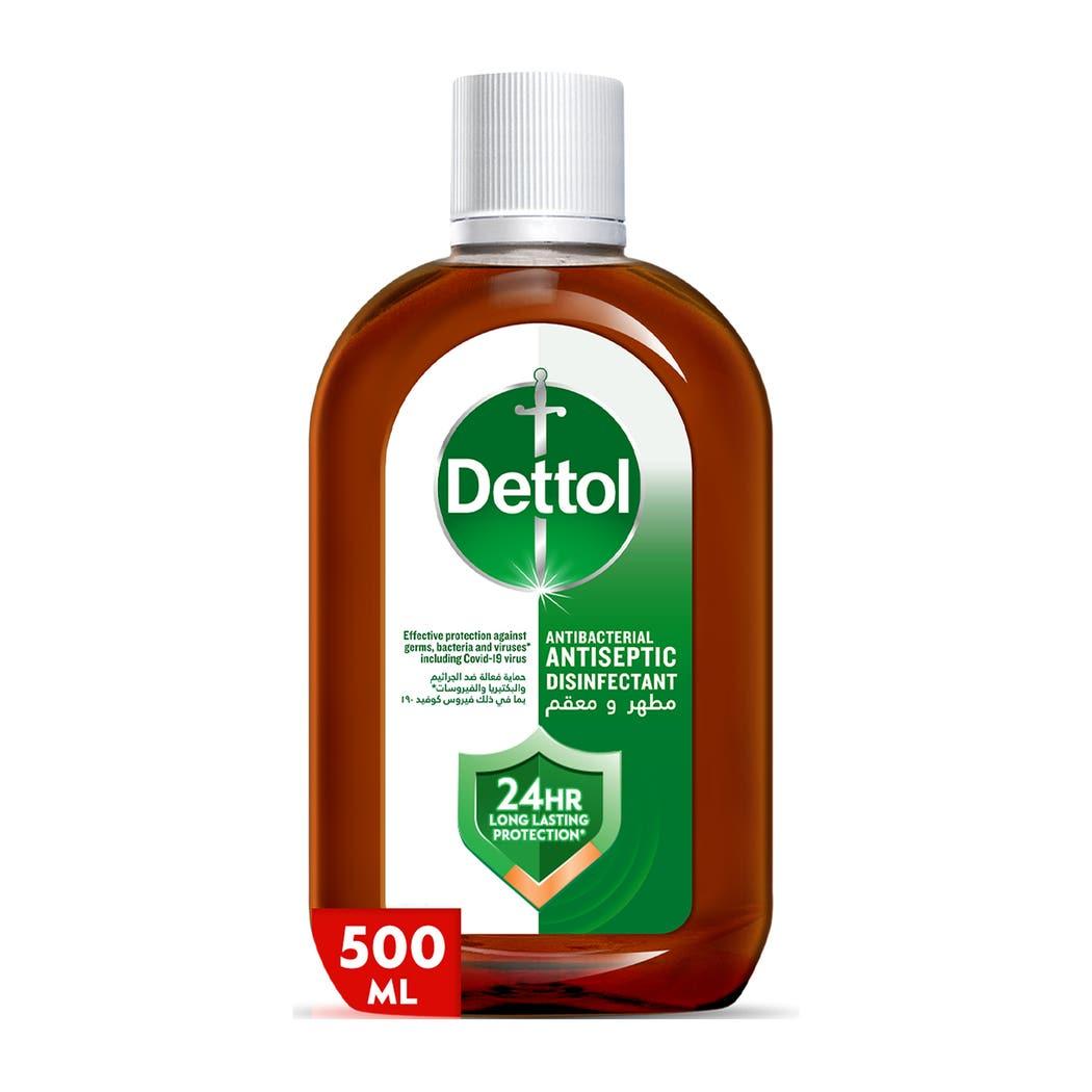 Dettol Antiseptic Antibacterial Disinfectant Liquid, 500ml Dettol Antiseptic Antibacterial Disinfectant Liquid, 500ml