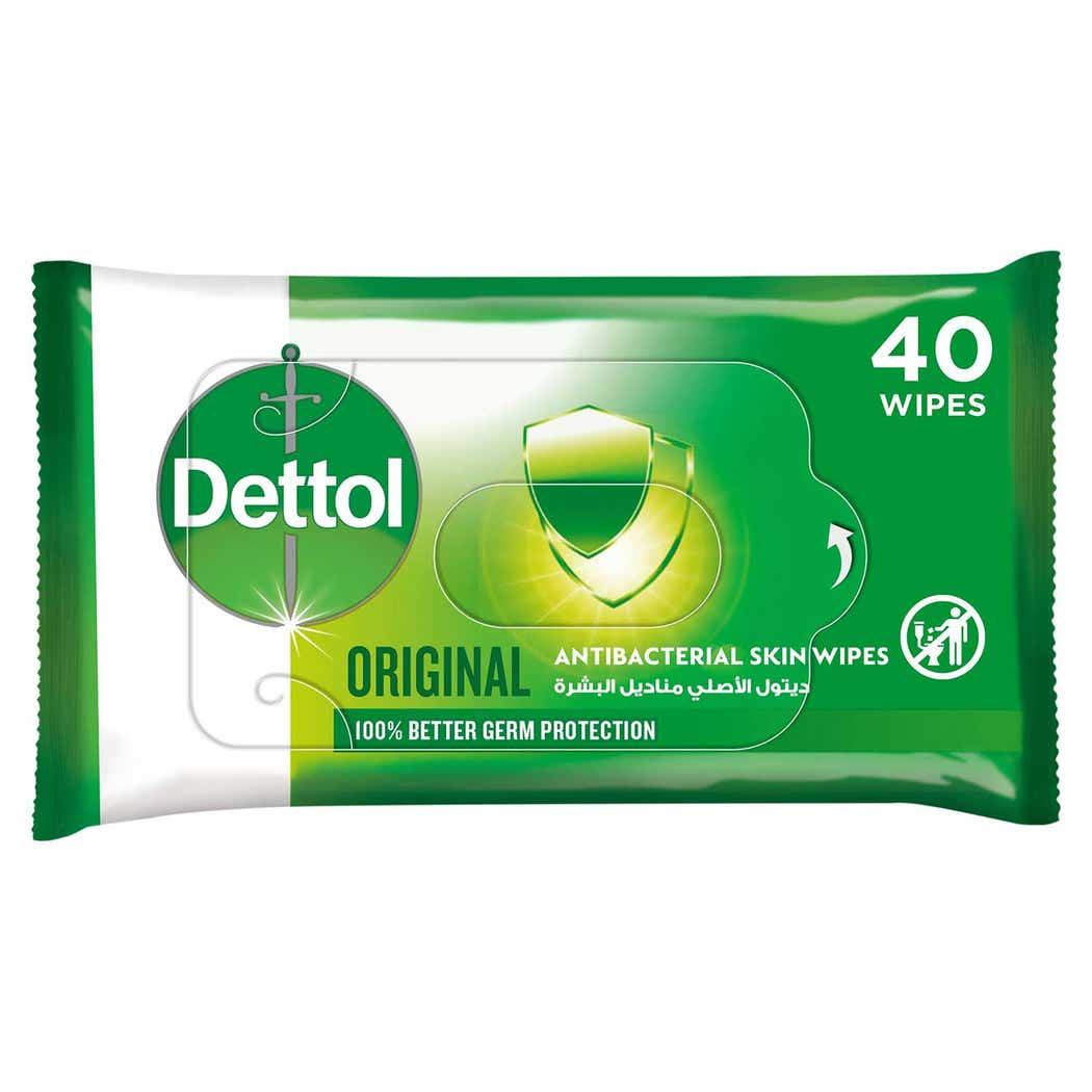 Dettol Antispetic Wet Wipes 40 pcs Dettol Antispetic Wet Wipes 40 pcs