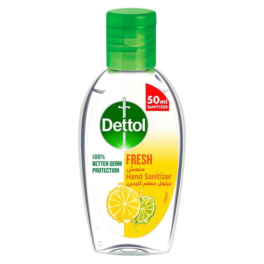 Dettol Fresh Instant Hand Sanitizer, 50ml Dettol Fresh Instant Hand Sanitizer, 50ml