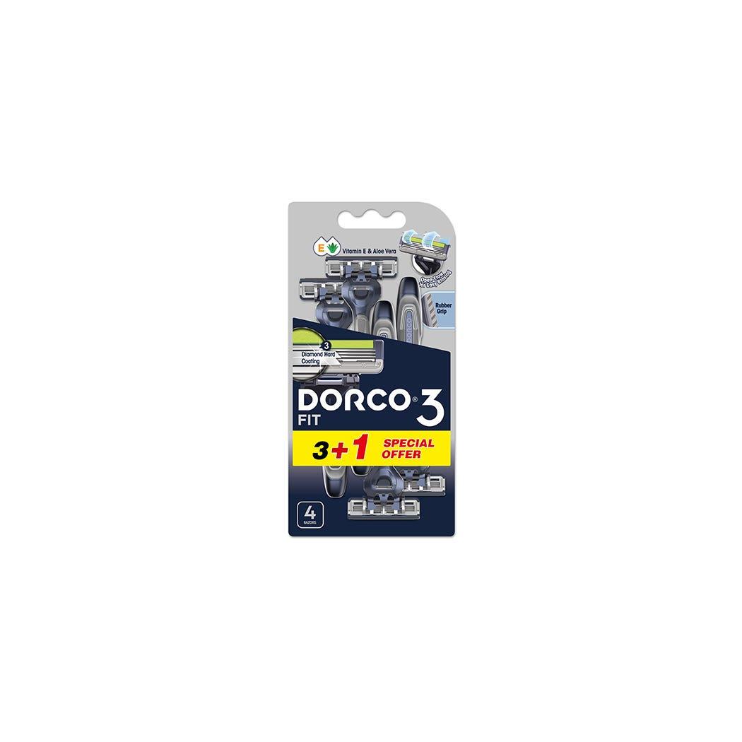 Dorco 3 Fit Portable Razors (3+1) Dorco 3 Fit Portable Razors (3+1)