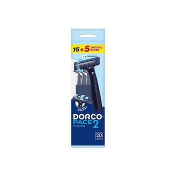 Dorco Pace2 Portable Blades (15+5)