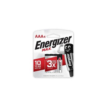 Energizer Battery Max AAA BP4