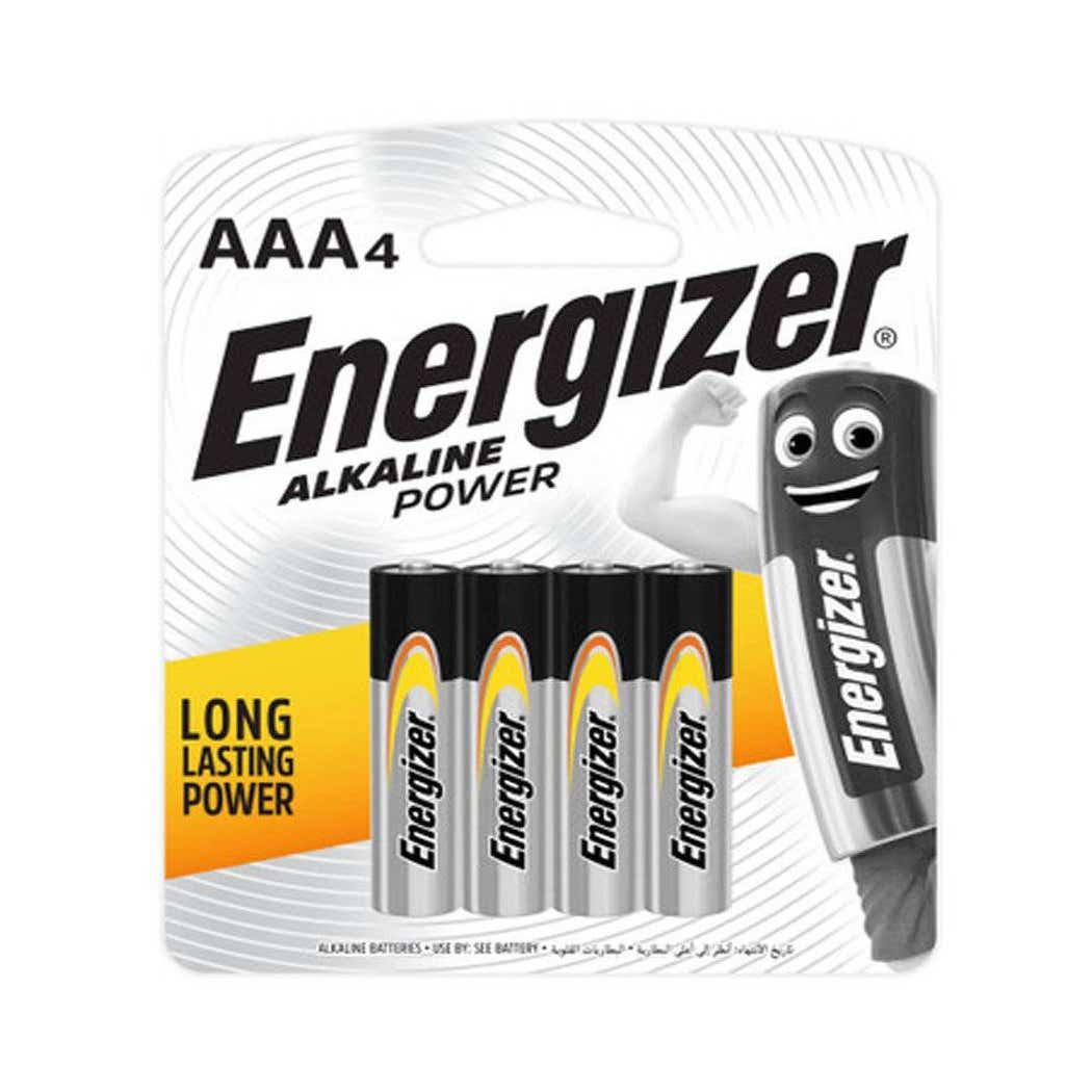 Energizer Power Alkaline AAA4 Batteries Energizer Power Alkaline AAA4 Batteries