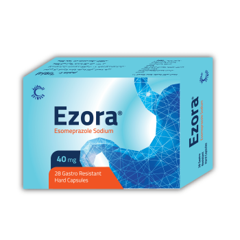 Ezora 40 mg esomeprazole Capsules × 28
