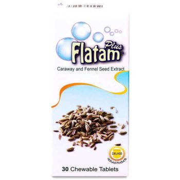 Flatam Plus 30 Chewable Tablets