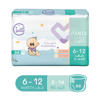 Gamar Pants 6-12 Months Mega Pack Size (4) - 66 Pants