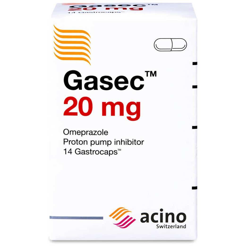 Gasec 20 mg Capsule 14pcs Gasec 20 mg Capsule 14pcs