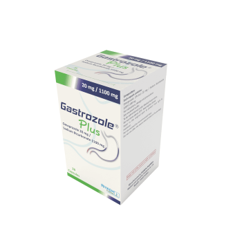 Gastrozole Plus 20 Mg /1100 Mg 28 Cap