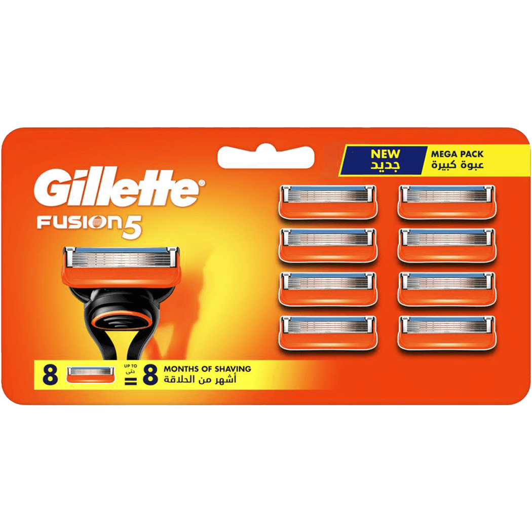 Gillette Blades Fusion 5 Refill 8 Pcs Gillette Blades Fusion 5 Refill 8 Pcs