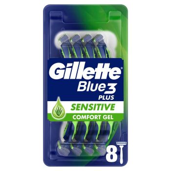 Gillette Blue3 Sensitive 6+2 Pcs