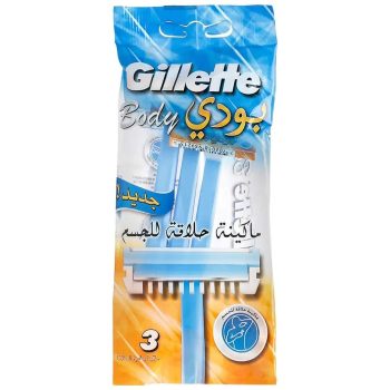 Gillette Body Shaving Razor Body 3 Count
