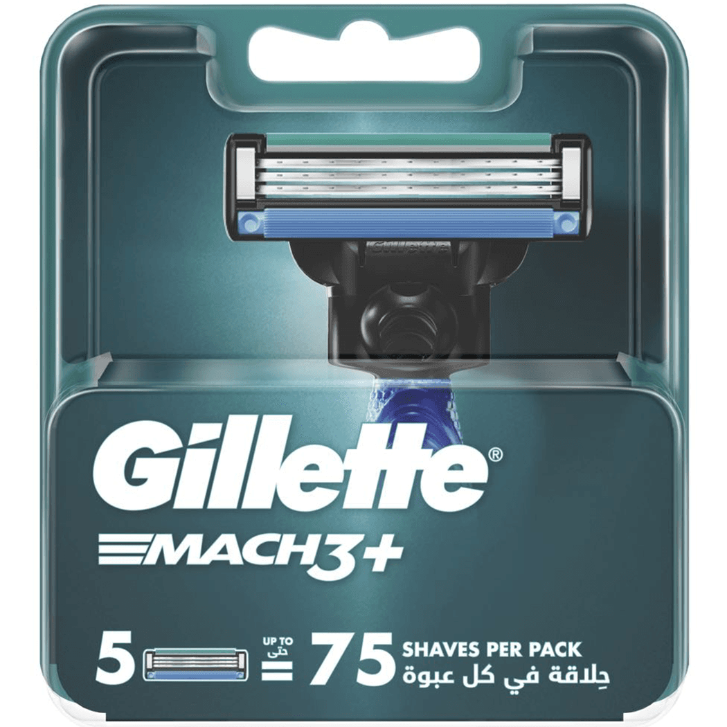 Gillette Mach3 Plus 5 Pcs Gillette Mach3 Plus 5 Pcs
