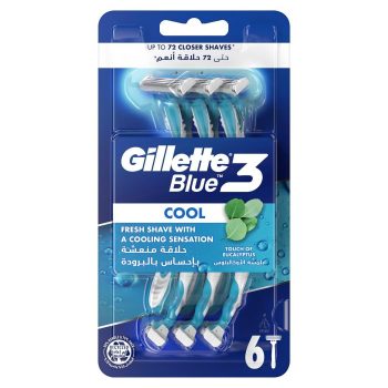Gillette Razor Blue3 Cool 6 pcs