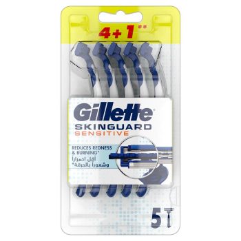Gillette Skinguard Razors Sensitive 4+1