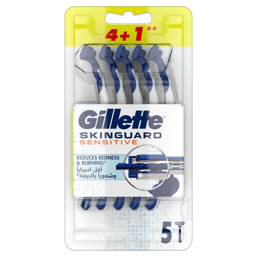 Gillette Skinguard Razors Sensitive 4+1 Gillette Skinguard Razors Sensitive 4+1