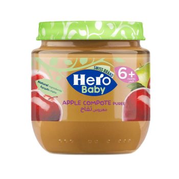 Hero Baby Apple Compote Jar 125 gm