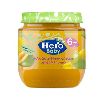 Hero Baby Mango & Banana jar 125 gm