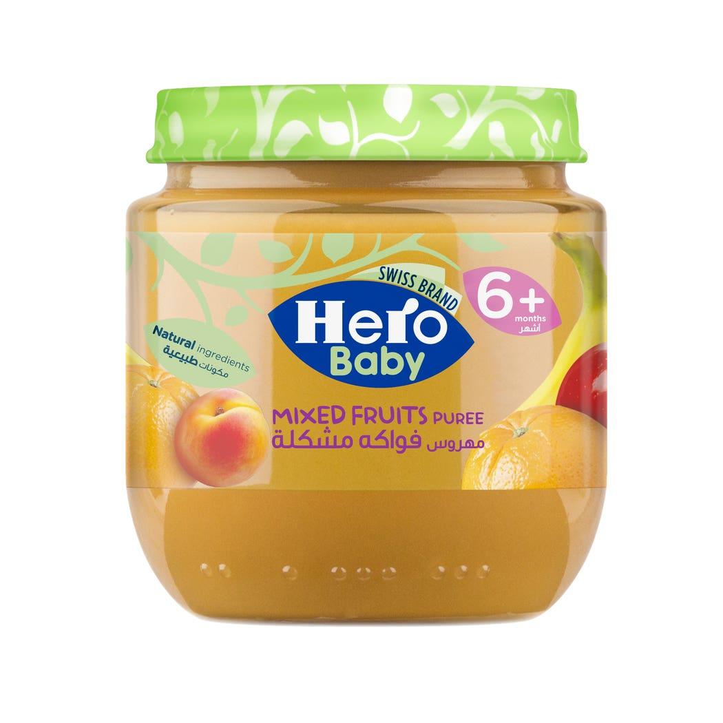 Hero Baby Mixed Fruits Jar 125 gm Hero Baby Mixed Fruits Jar 125 gm