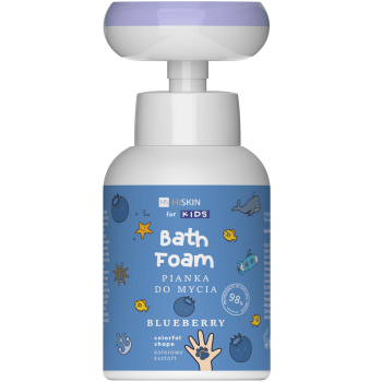 Hiskin Kids Body Bath Foam Blueberry 300ml