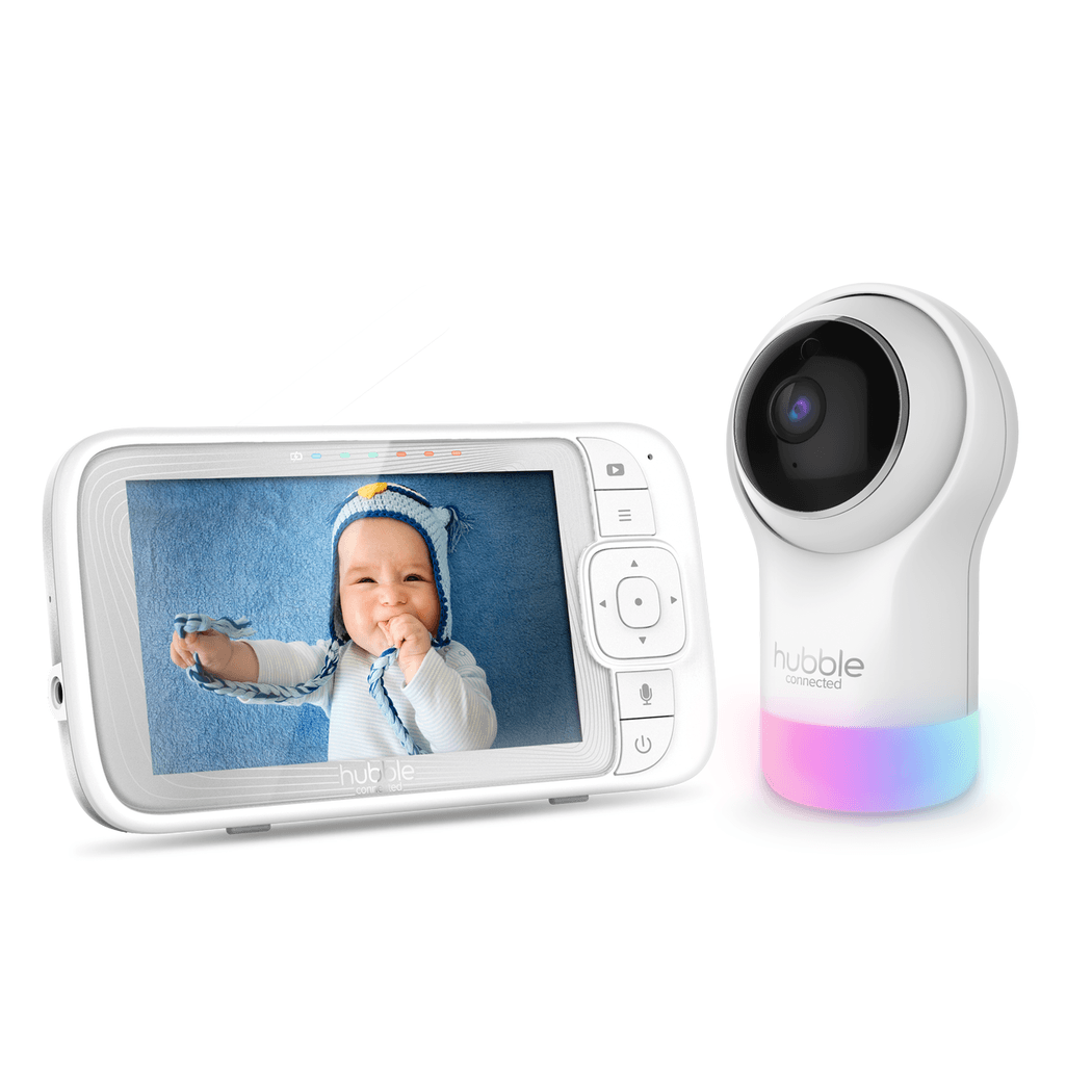 Hubble Pg+ 5 Inchs Smart Hd Baby Monitor - Night Light Wi-Fi Hubble Pg+ 5 Inchs Smart Hd Baby Monitor - Night Light Wi-Fi