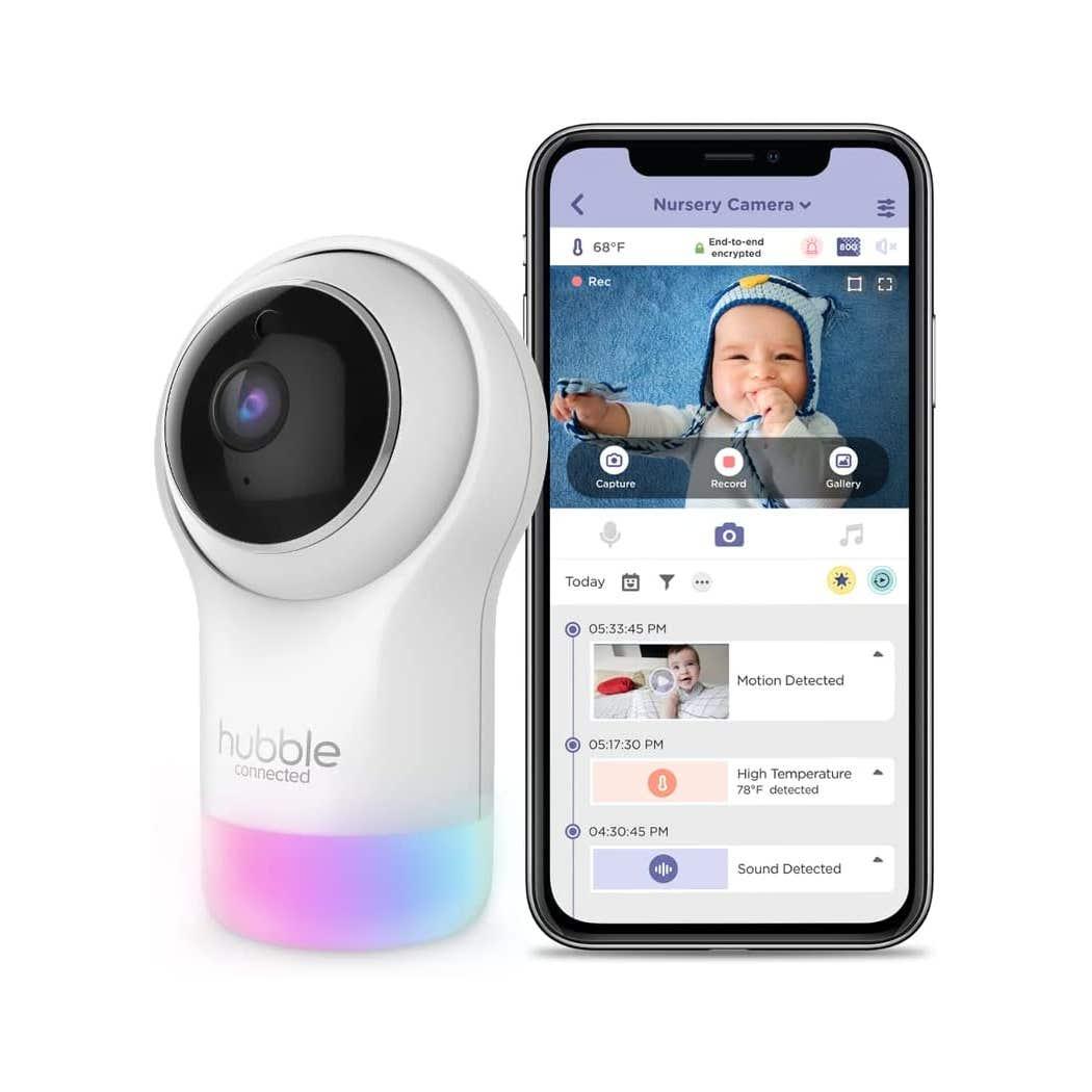 Hubble Pg Smart Hd Baby Monitor With Night Light Wi-Fi Hubble Pg Smart Hd Baby Monitor With Night Light Wi-Fi