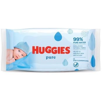 Huggies Baby Wipes Pure 56 pcs